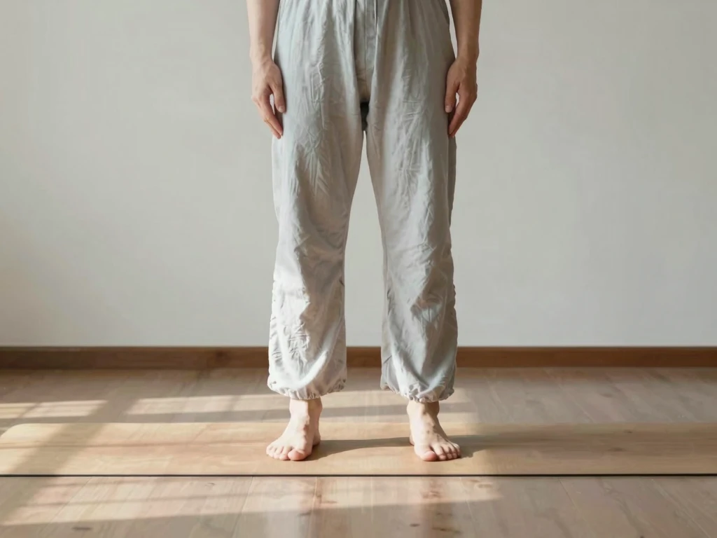 Balanced composition suggesting steady daily practice